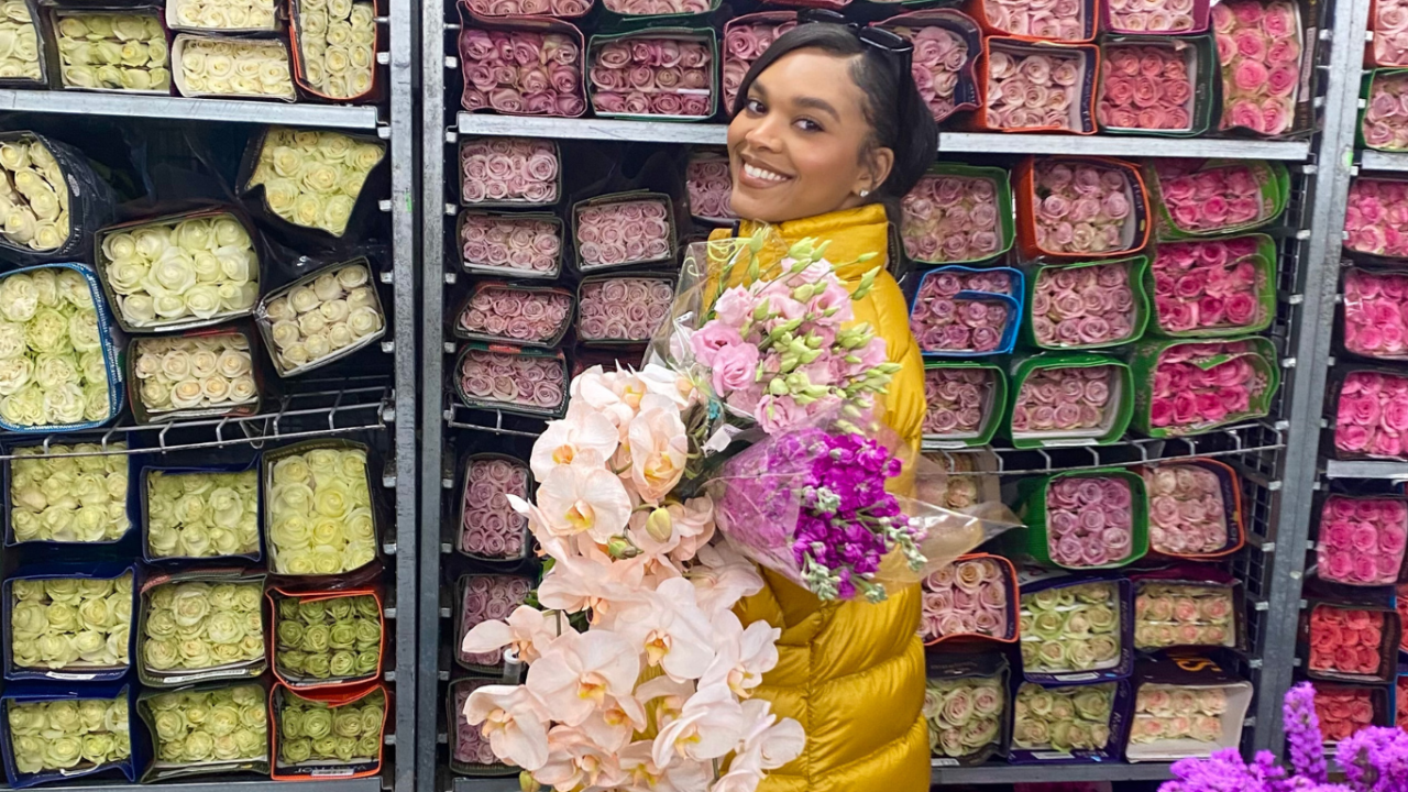 Black Florist Fund Grant Launches With Recipient Taylor Amilas Bates Association for