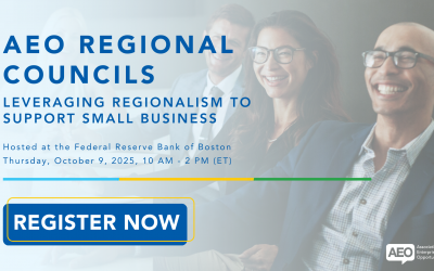 Oct 9: Leveraging Regionalism to Support Small Business (New England Launch)